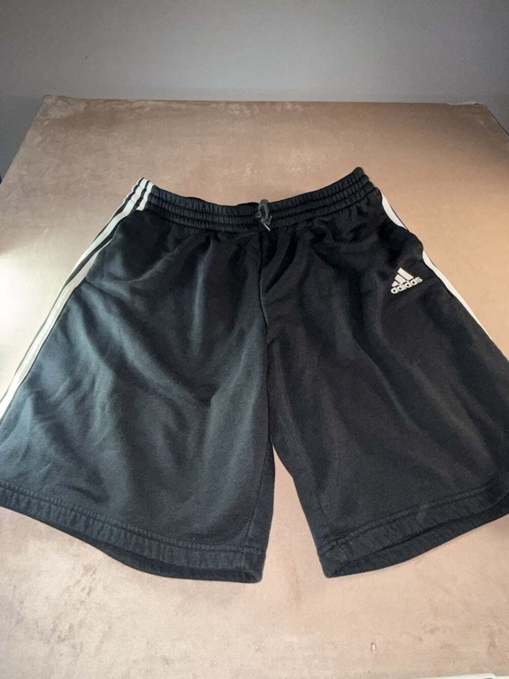 Adidas Men's 3-Stripes Fleece Athletic Sweat Shorts (Box A3-2031)